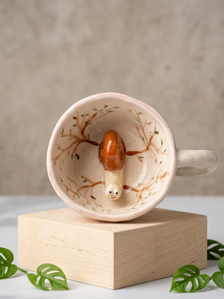 Happy Morning Kulplu Kahve Kupası 