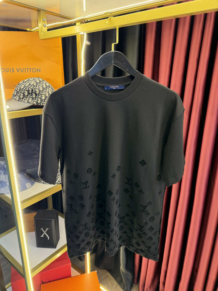 Lv Gradient Signature Flock Print