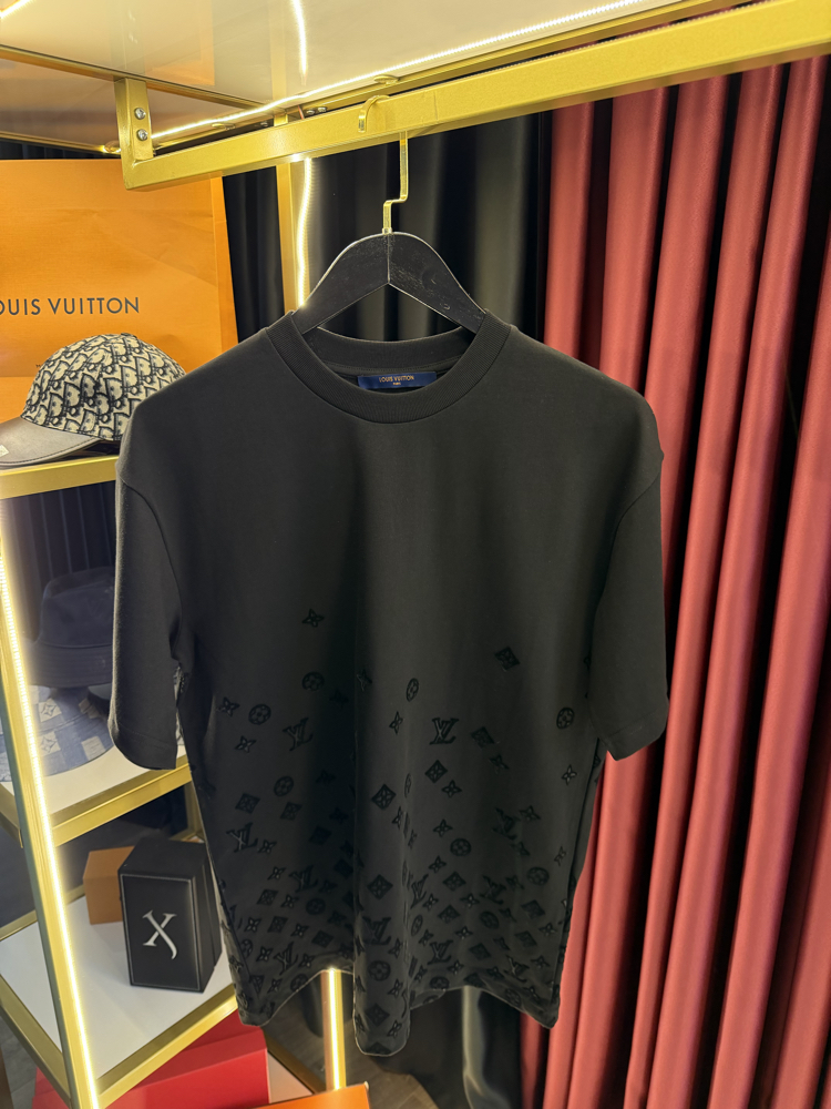Lv Gradient Signature Flock Print