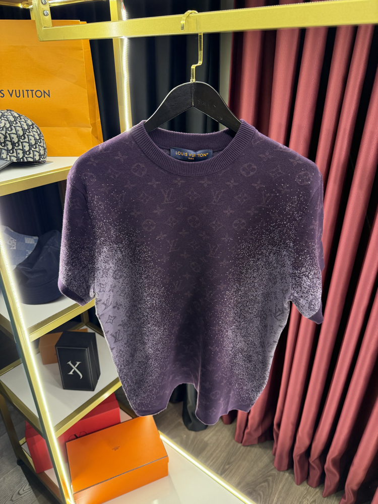 Louis Vuıtton Monogram Jacquard Short-Sleeved 