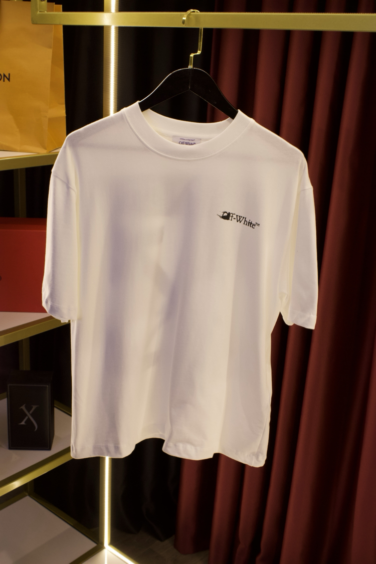 Off-White Cotton Tshirt