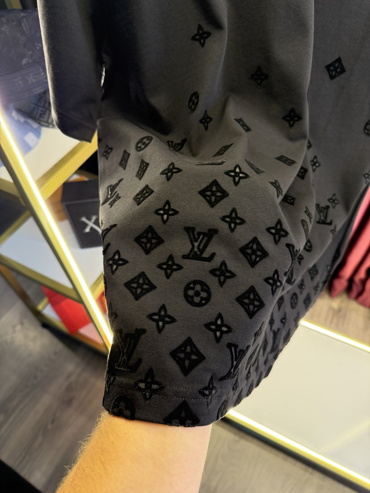 Lv Gradient Signature Flock Print
