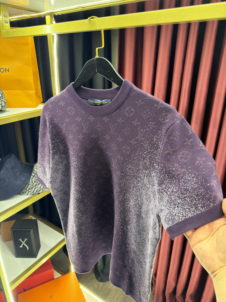 Louis Vuıtton Monogram Jacquard Short-Sleeved 