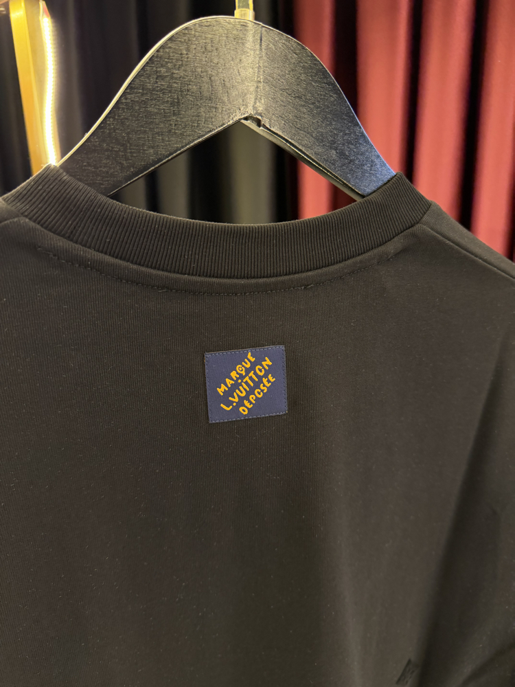 Lv Gradient Signature Flock Print