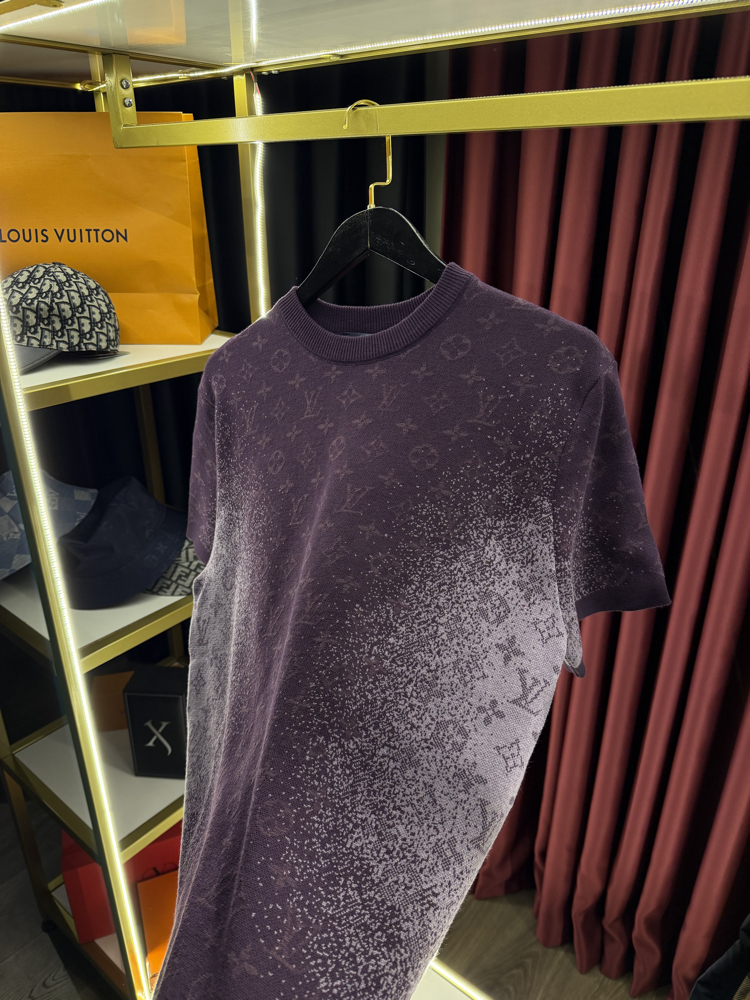 Louis Vuıtton Monogram Jacquard Short-Sleeved 