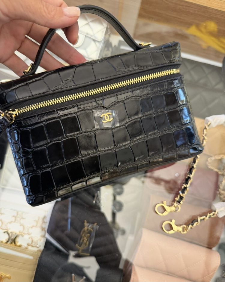 Chanel kroko deri ithal çanta