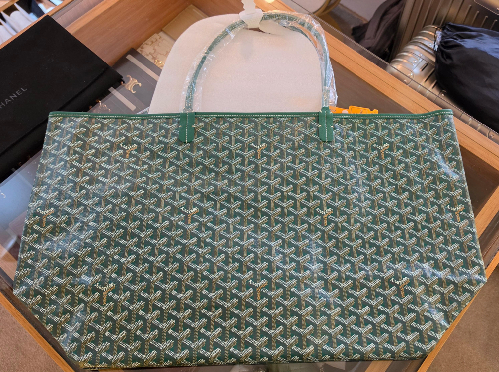 Goyard yeşil large boy ithal çanta