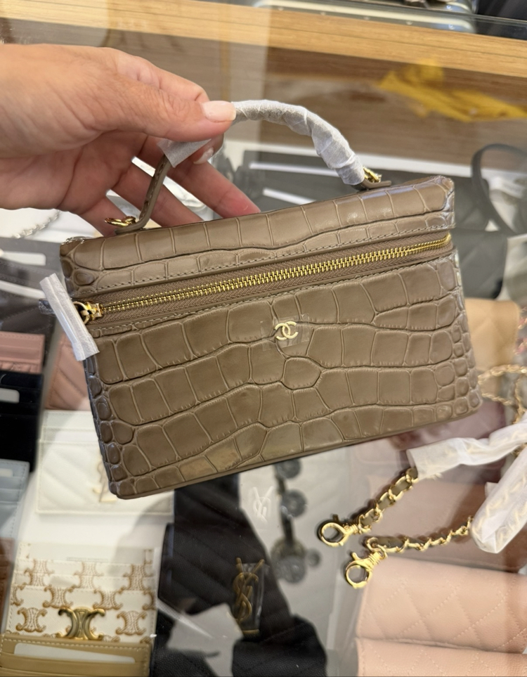 Chanel kroko ithal deri çanta 