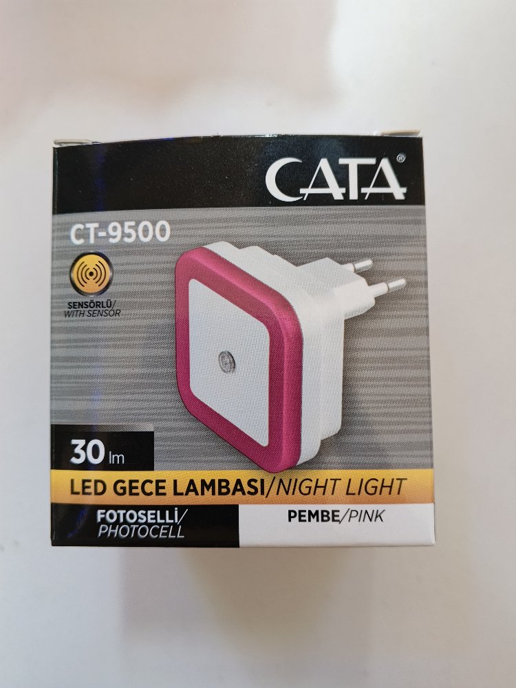 pembe gecr lambası sensörlü 
