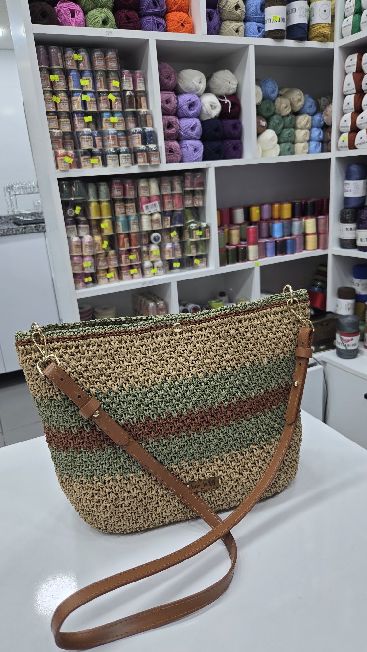 hasır model 3 renkli çanta 