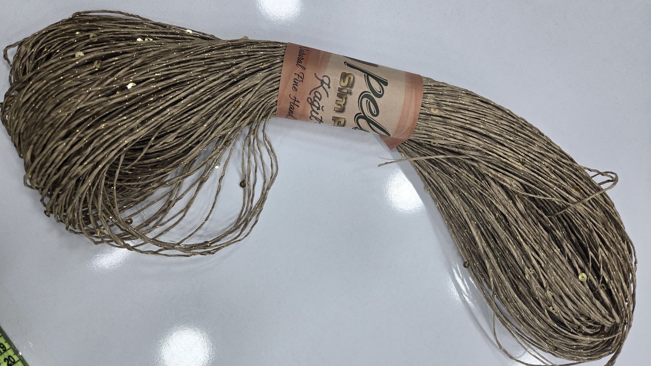gold pullu kağıt ip 
