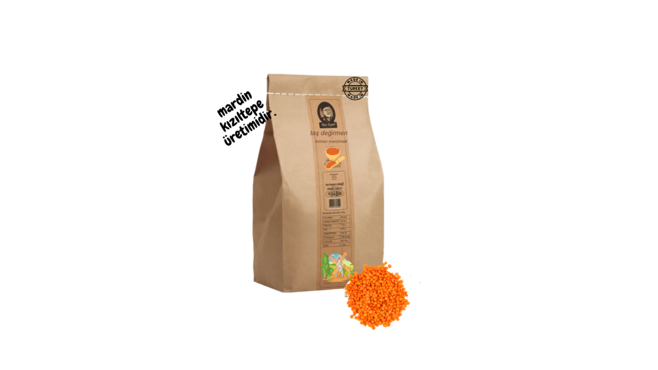 KIRMIZI MERCİMEK 1 KG