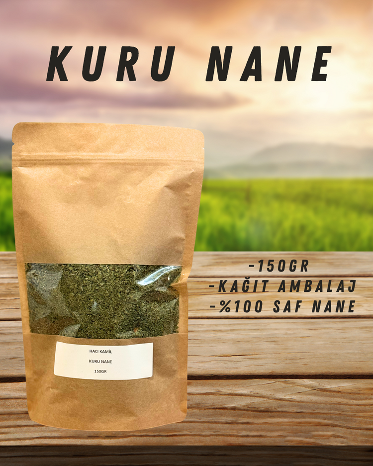 HACI KAMİL KURU NANE 150GR