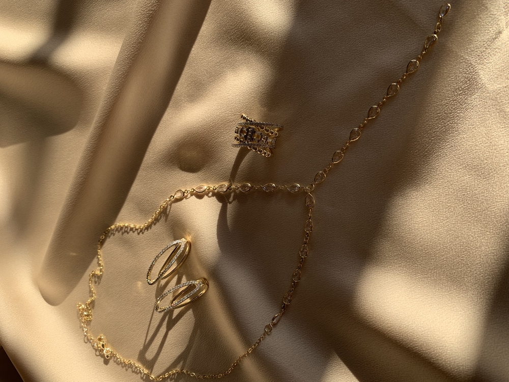 14k Y kolye