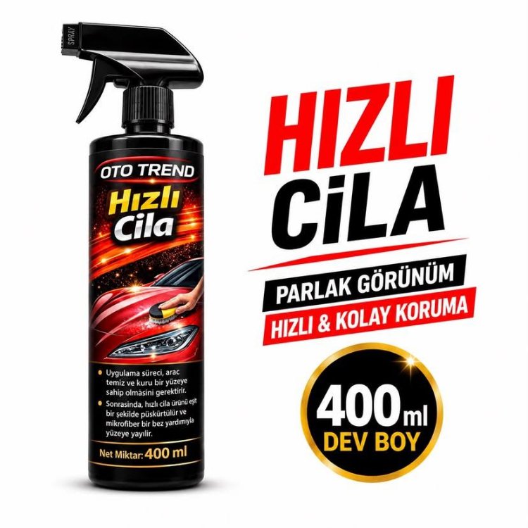 araç hızlı cila ve parlatici