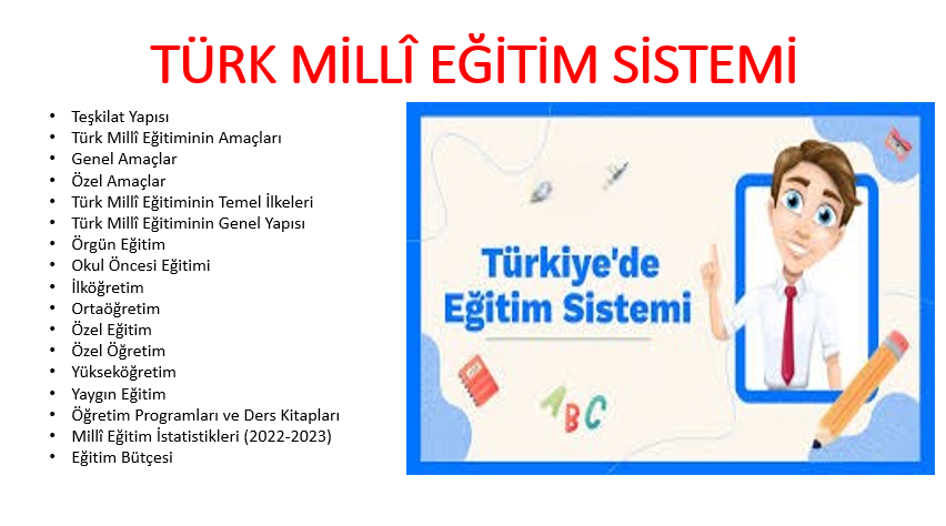 TÜRK EĞİTİM SİSTEMİ