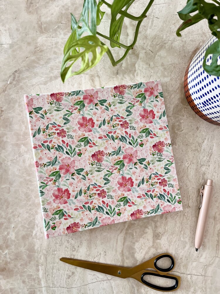 Açelya | El Yapımı Fotoğraf Albümü - 21x21 cm | Anı Defteri