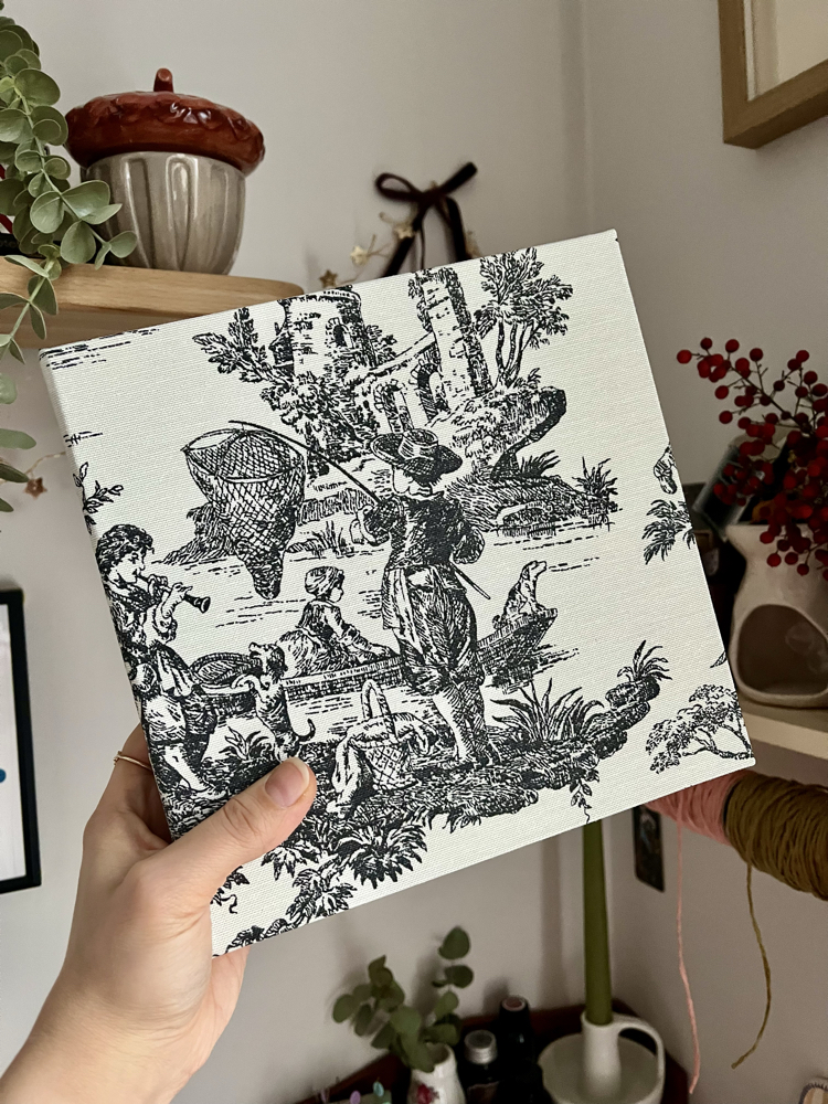 Aheste (Siyah) No:2 | El Yapımı Fotoğraf Albümü | Anı Defteri | 21x21