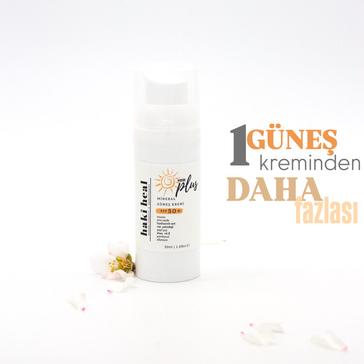 Sun Plus- Mineral Güneş Koruyucu (Su Bazlı SPF 50+)
