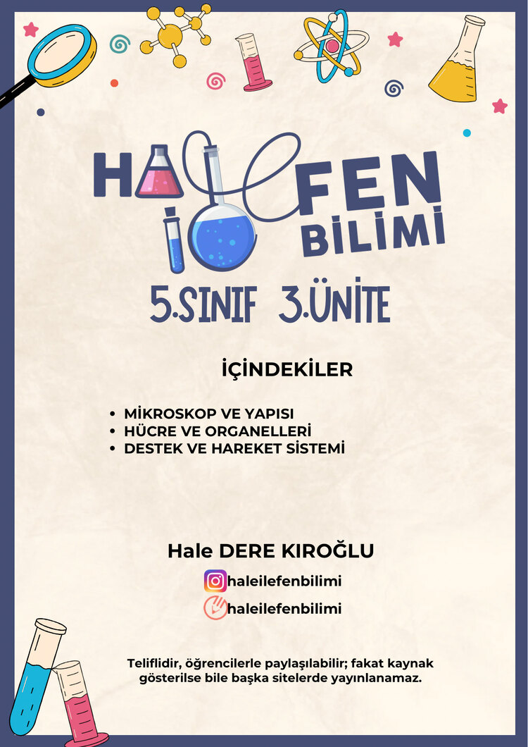 5.SINIF 3.ÜNİTE FASİKÜLÜ