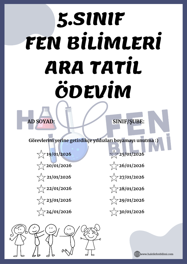 5.SINIF ARA TATİL TEKRAR 