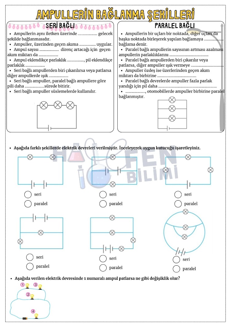 7.SINIF 7.ÜNİTE FASİKÜLÜ
