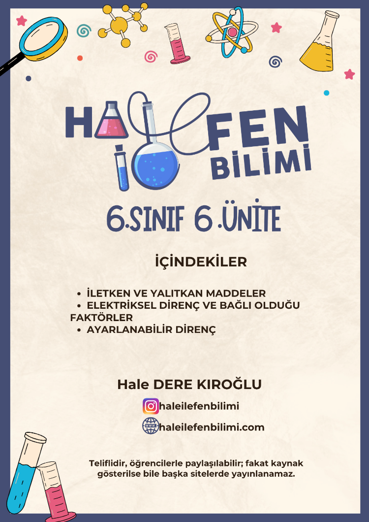 6.SINIF 6.ÜNİTE FASİKÜLÜ