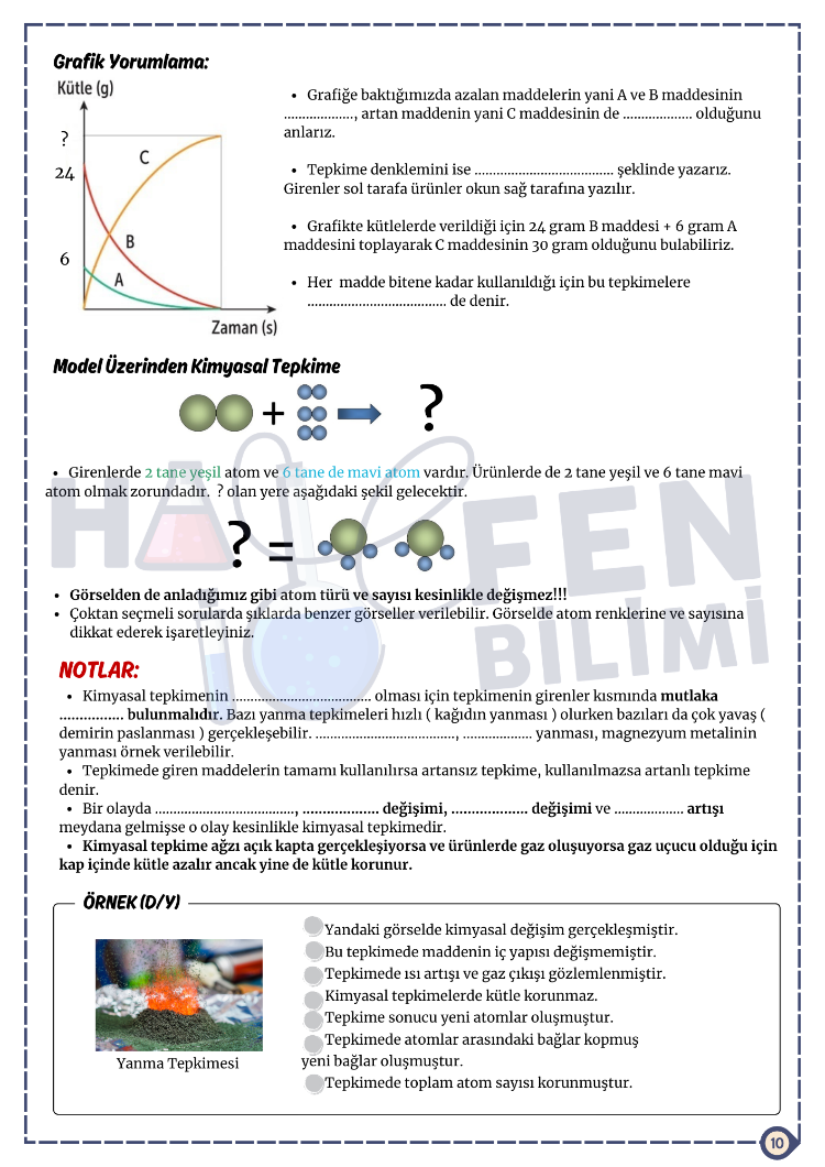 8.SINIF 4.ÜNİTE FASİKÜLÜ