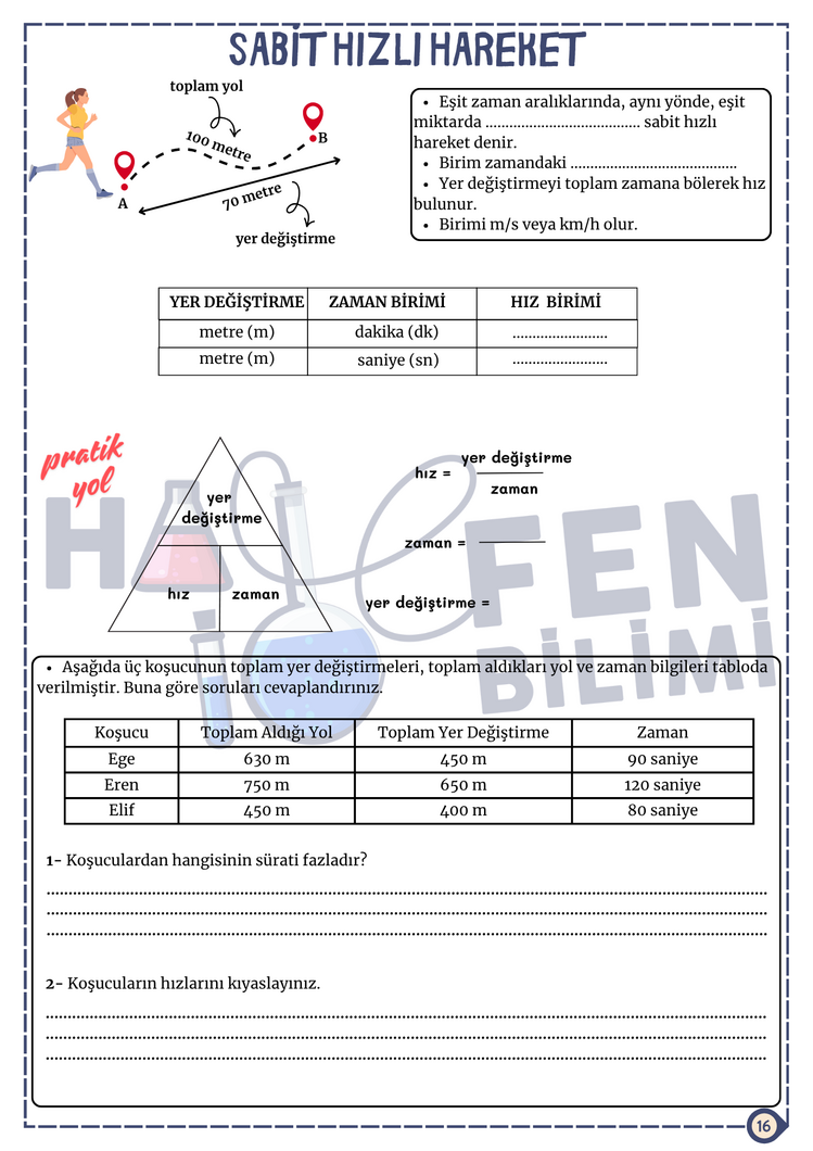 6.SINIF 2.ÜNİTE ÇALIŞMA FASİKÜLÜ HALEİLEFENBİLİMİ