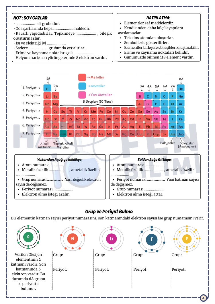8.SINIF 4.ÜNİTE FASİKÜLÜ