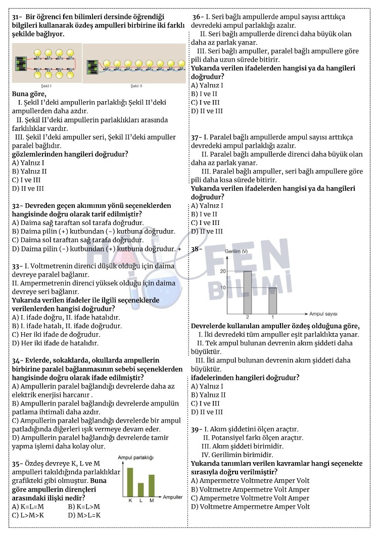 7.SINIF 7.ÜNİTE FASİKÜLÜ