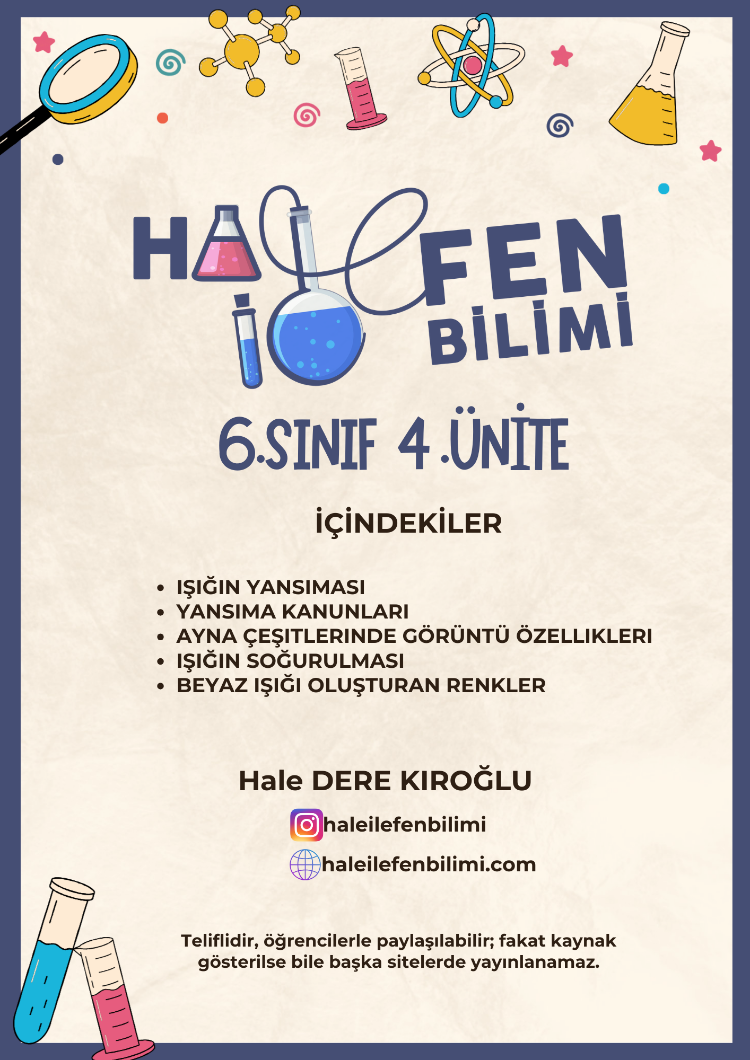 6.SINIF 4.ÜNİTE FASİKÜLÜ