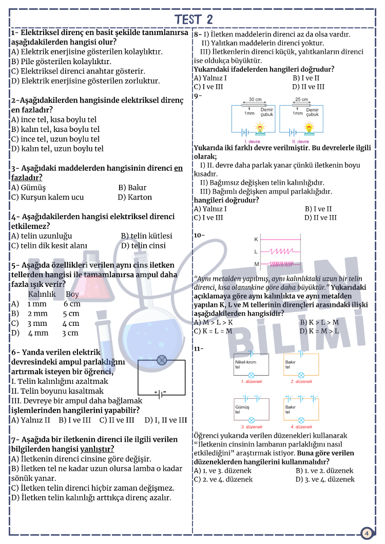 6.SINIF 6.ÜNİTE FASİKÜLÜ