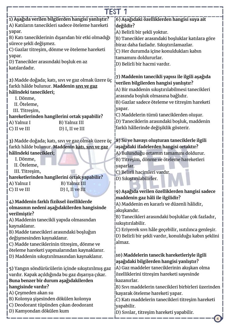 5.SINIF 5.ÜNİTE FASİKÜLÜ
