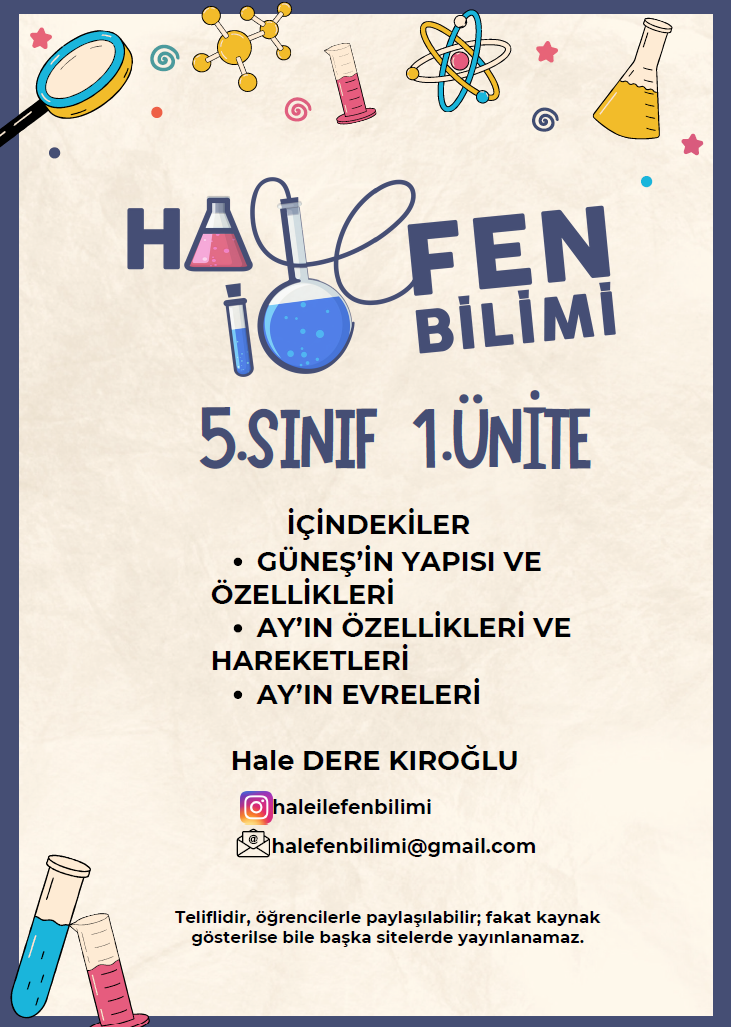 5.SINIF 1.ÜNİTE ÇALIŞMA FASİKÜLÜ HALEİLEFENBİLİMİ