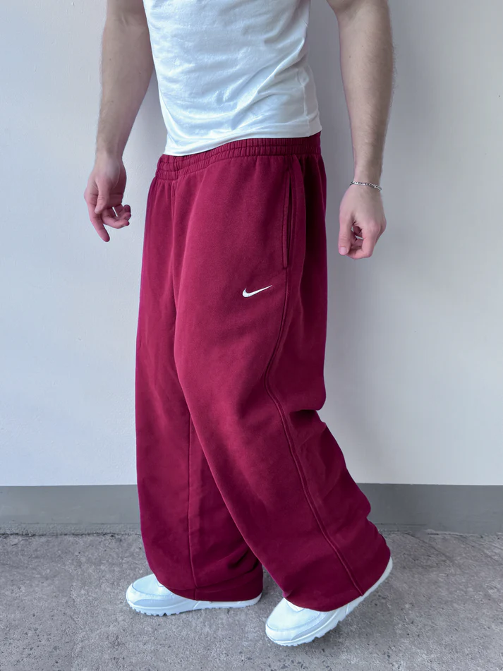 Nike Bordo Baggy Jogger Eşofman Altı