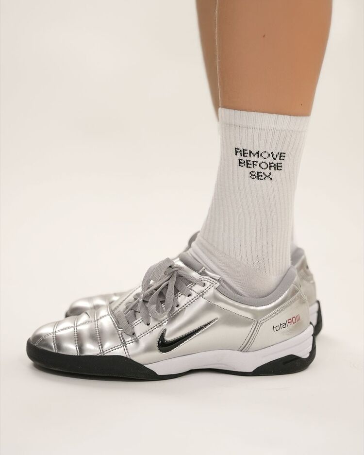 Remove Before Sex Crew Socks