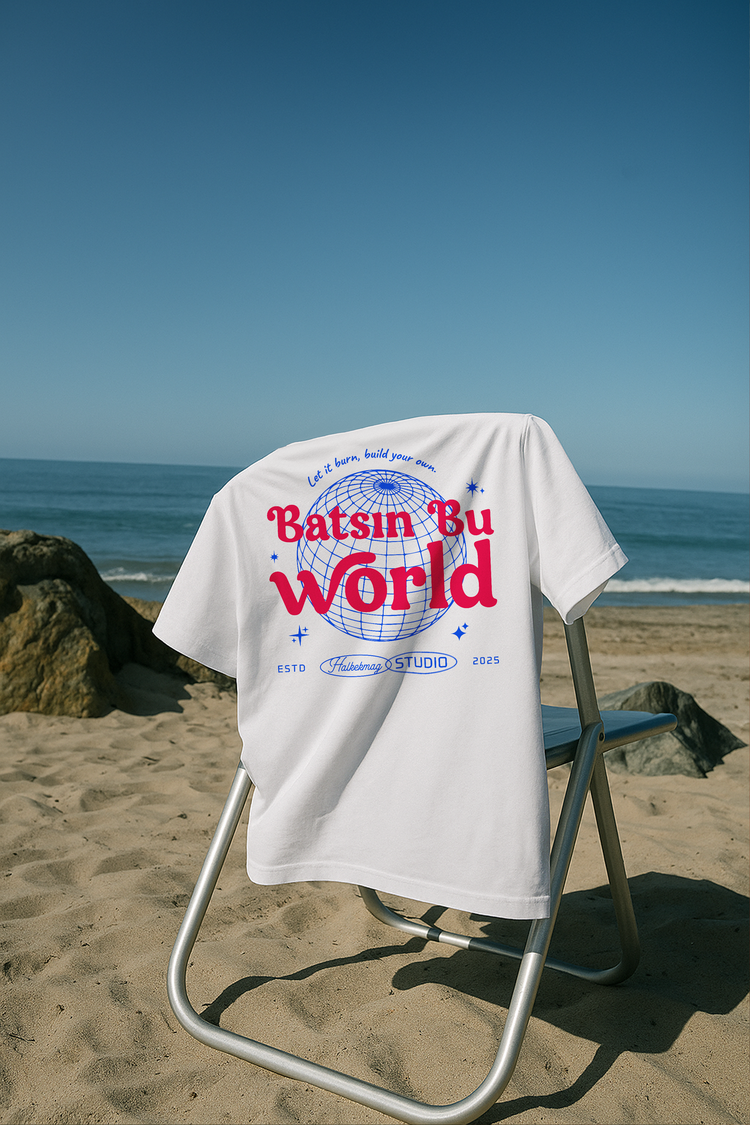 Batsın Bu World Beyaz
