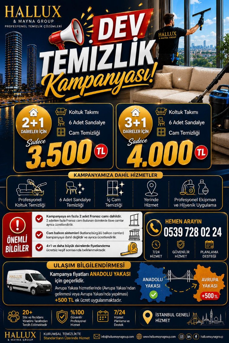 Profesyonel Temizlik Hizmeti