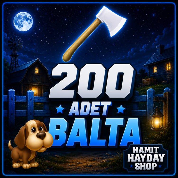 200 ADET BALTA