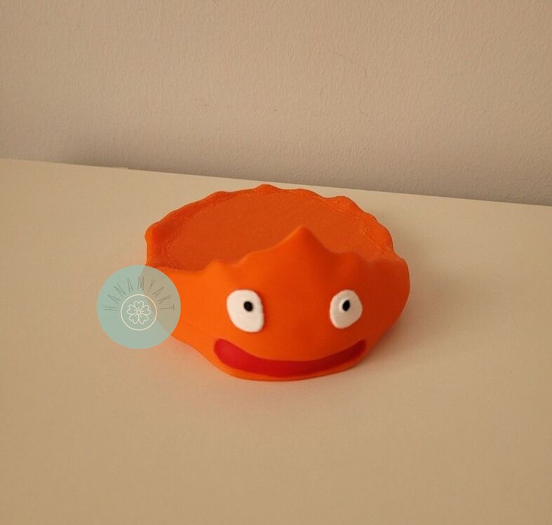 Ghibli Calcifer Bardak Kupa Altlığı
