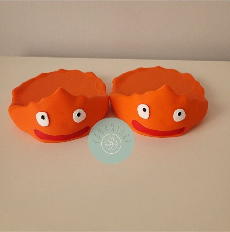 Ghibli Calcifer Bardak Kupa Altlığı
