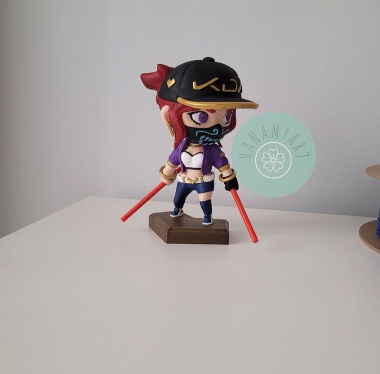 KDA Akali Bunny Figür League of Legends LoL
