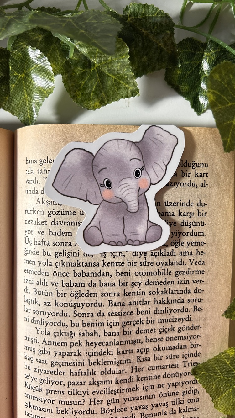 Sevimli hayvanlar kitap ayracı, Magnetli kitap ayracı, Manyetik kitap ayracı