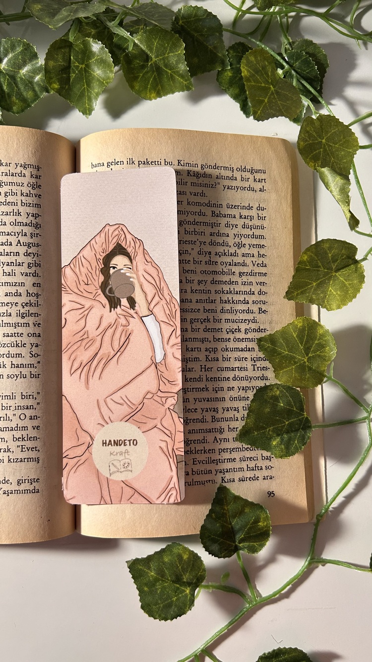 Çoklu Kitap Ayracı 4 Adet Pvc Kaplama Parlak Ve Sert Yapı El Yapımı Bookmark, Bakım