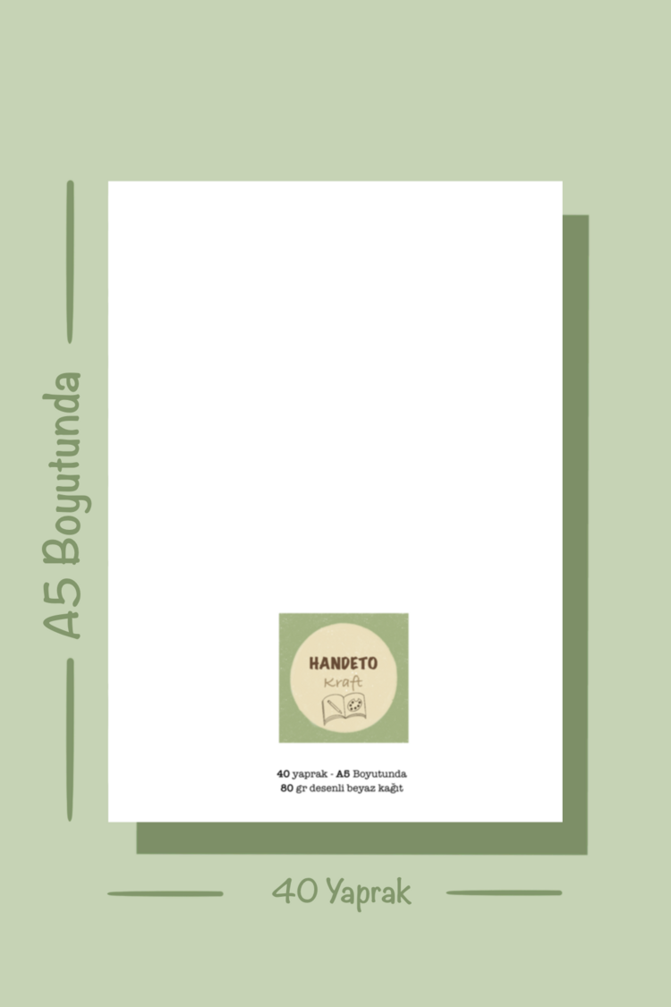 Pembe çiçek temalı notepad /Çek kopar not defteri