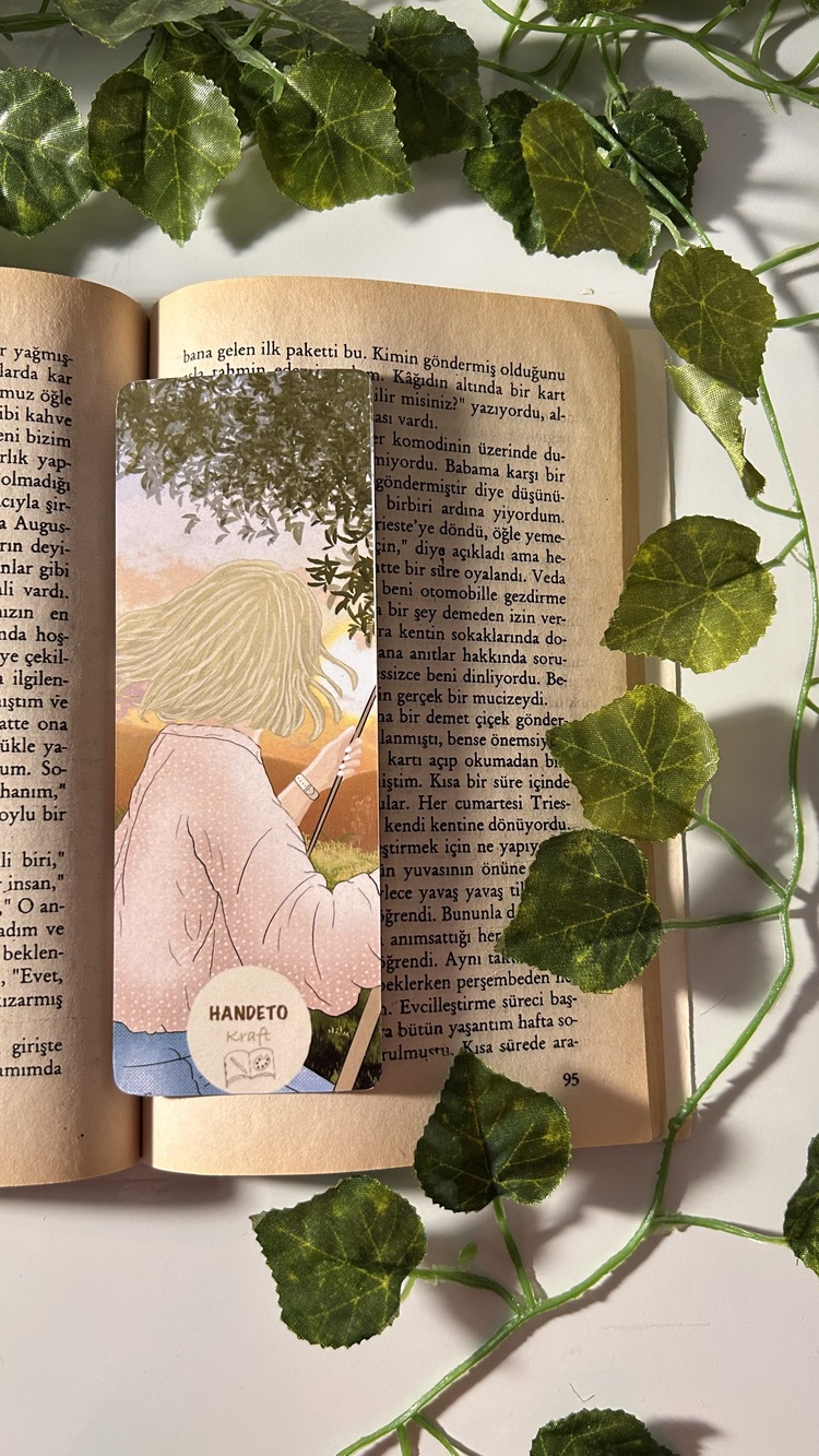 Salıncak temalı kitap ayracı