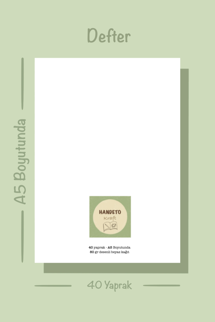 Sarı lale temalı notepad /Çek kopar not defteri