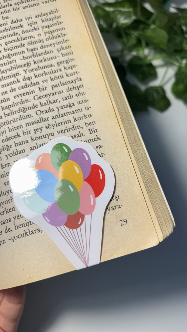 Çiçek temalı 4'lü çoklu mıknatıslı kitap ayracı seti