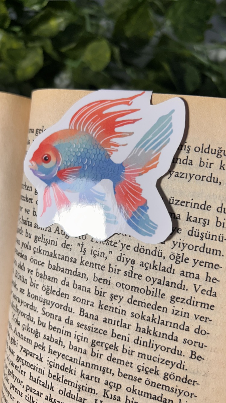 4'lü hayvan temalı mıknatıslı kitap ayracı